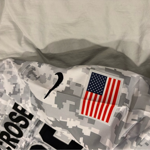 Nike Raiders Camo Jersey with Black Accents - Picture 4 of 4